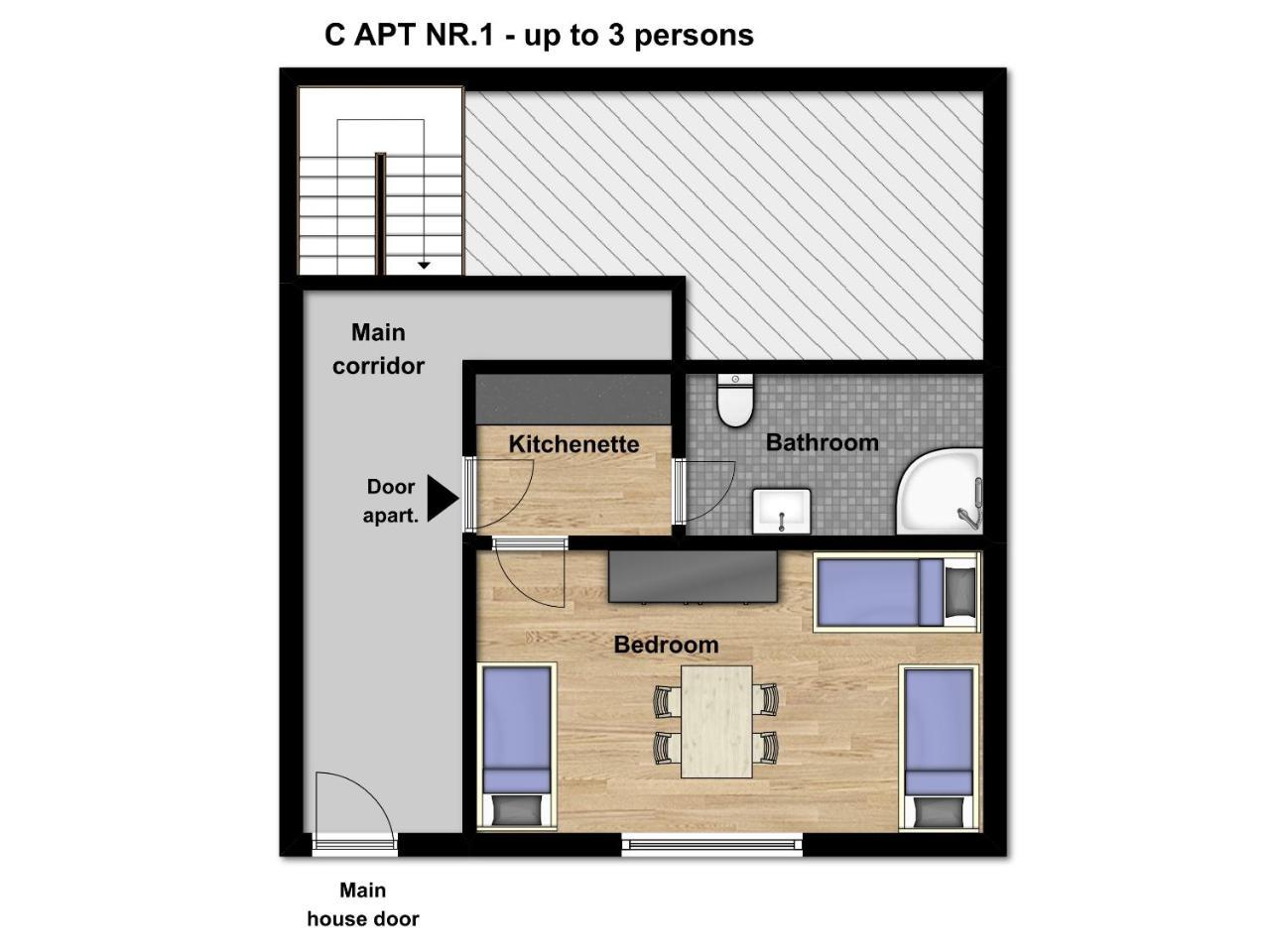 Císařka Apartment Praha Bagian luar foto